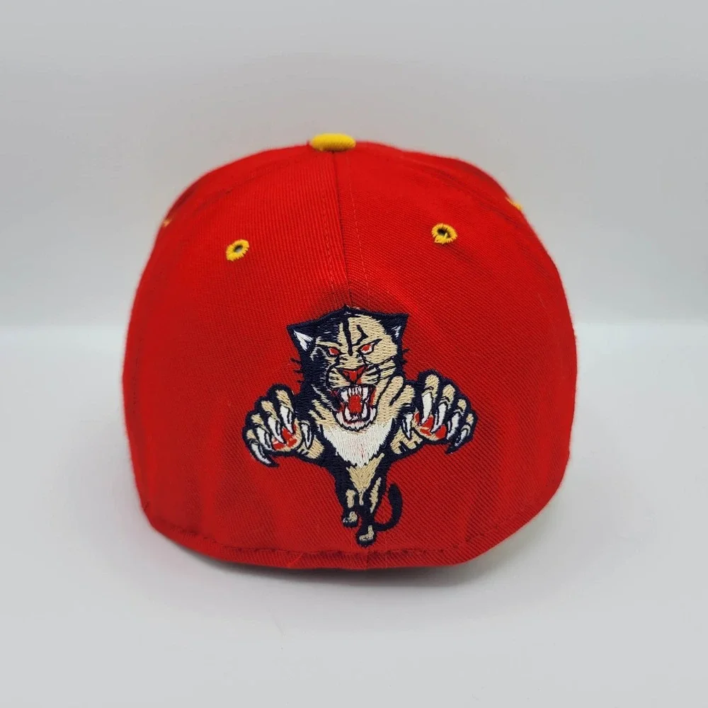 Florida Panthers Vintage 90s Double Logo Fitted Hat